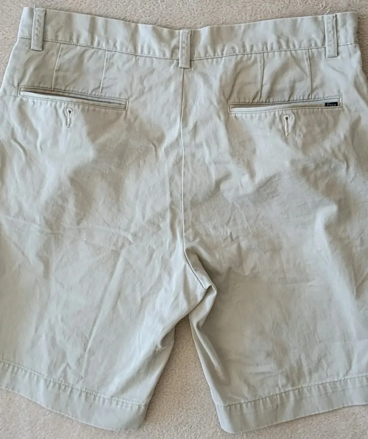 Pantalón Chin Polo Ralph Lauren Classic Fit 9” beige Talla 32 – photo 7